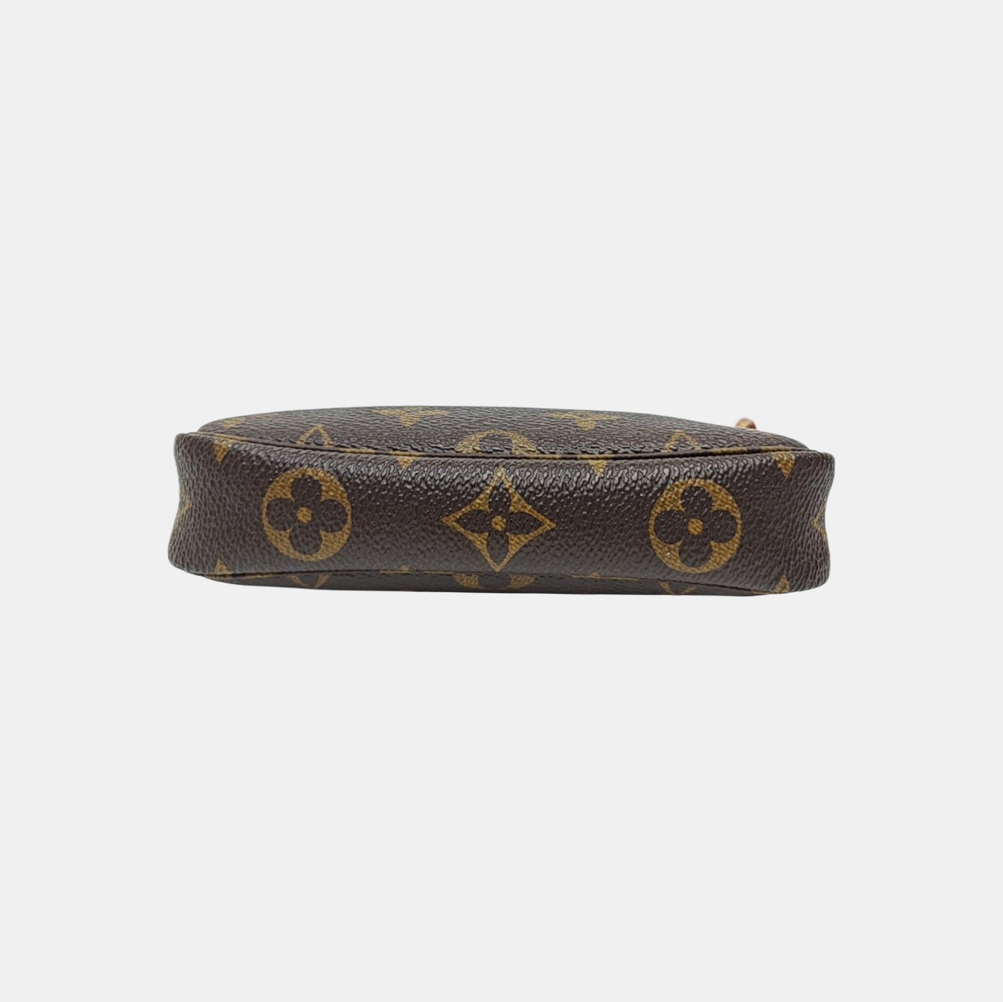 ACCESSOIRES Mini Monogram Coated Canvas Brown