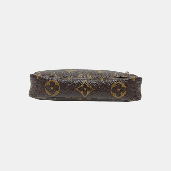 ACCESSOIRES Mini Monogram Coated Canvas Brown