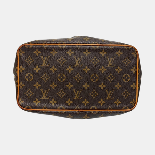 PALERMO PM Monogram Coated Canvas Brown