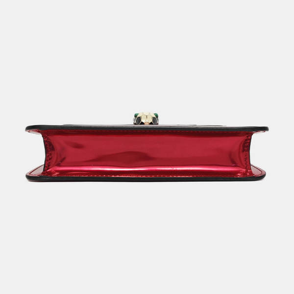 SERPENTI FOREVER Small Patent Leather Red