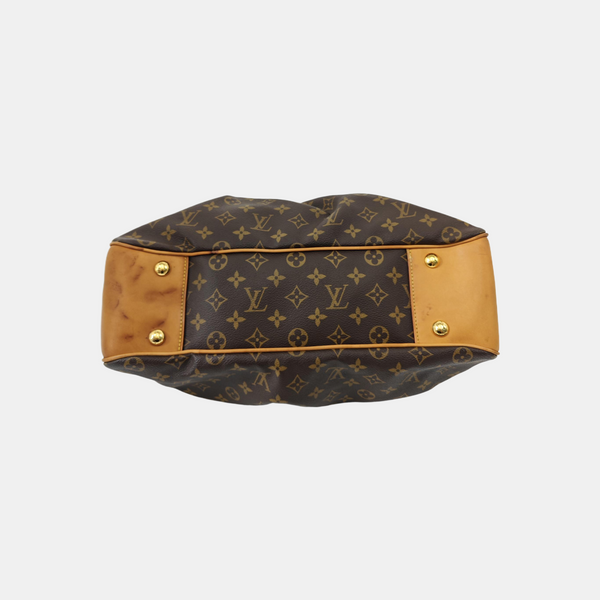 VINTAGE BOETIE PM Monogram Coated Canvas Brown