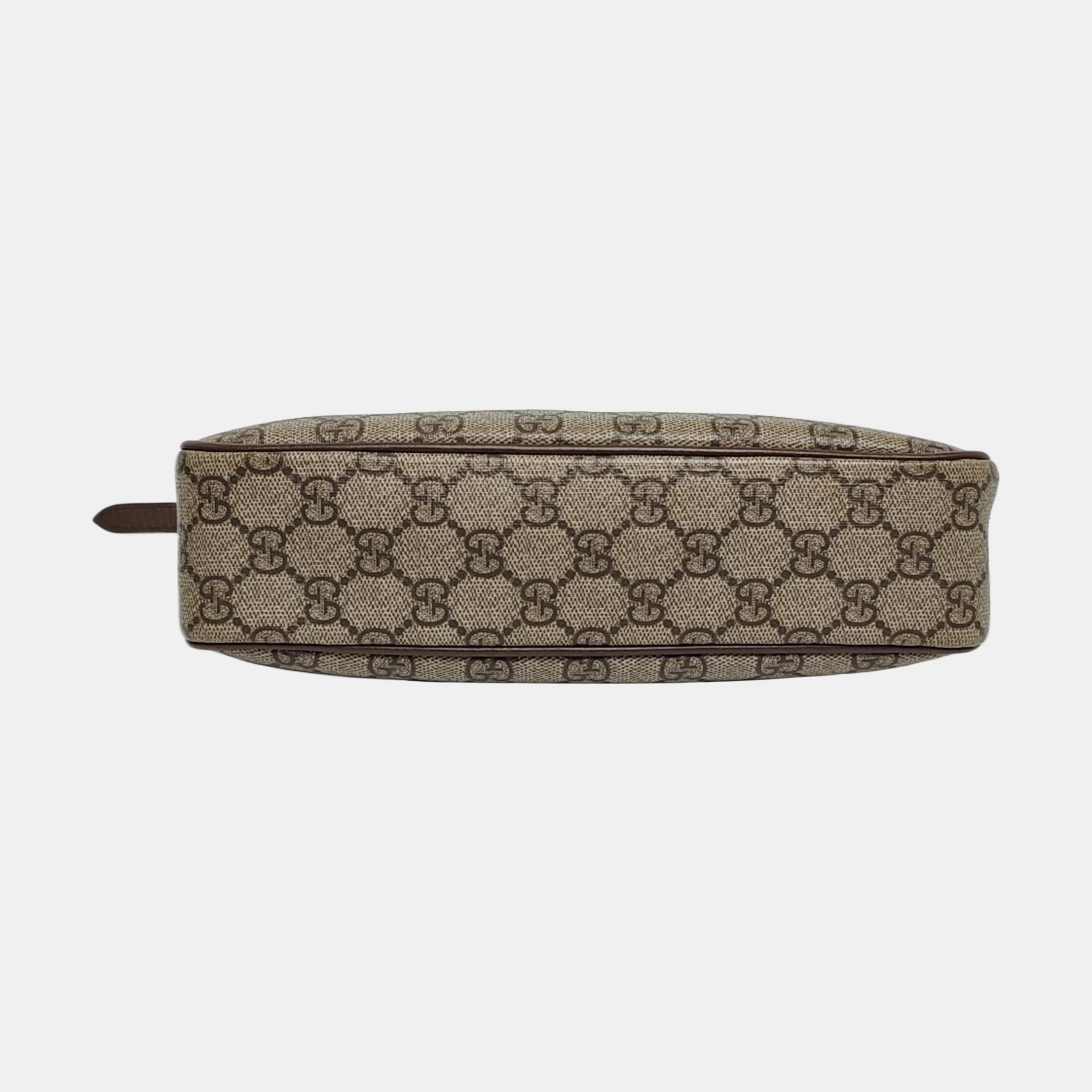 Ophidia Small Monogram Coated Canvas Brown