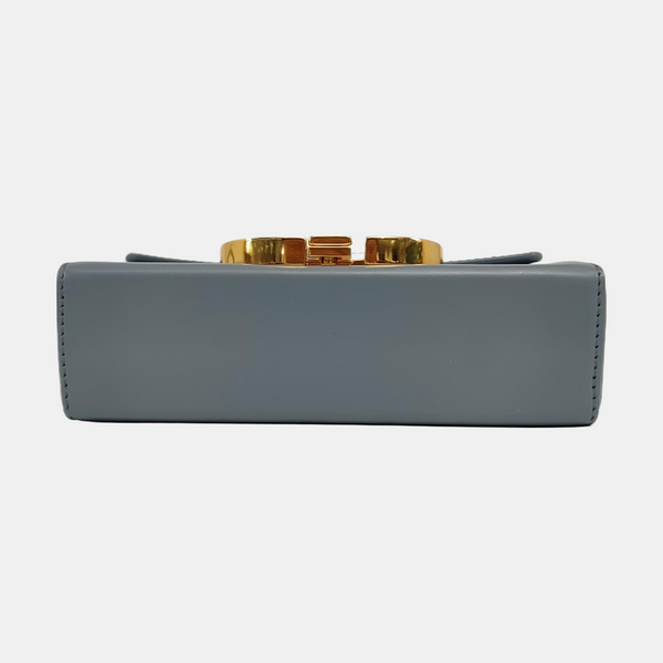 Authenticated pre-owned  30 Montaigne Calfskin Blue - Shoulder Bag at Looply