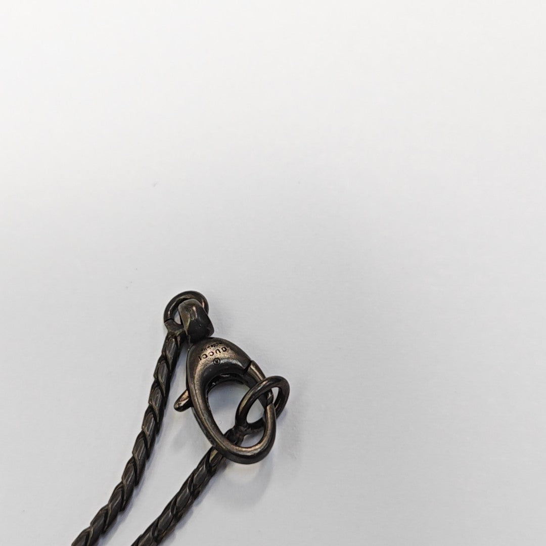 925 Sterling Silver Black Necklace
