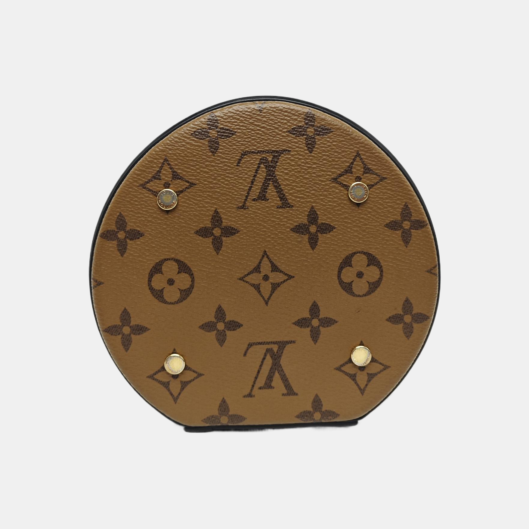CANNES PM Monogram Coated Canvas Brown