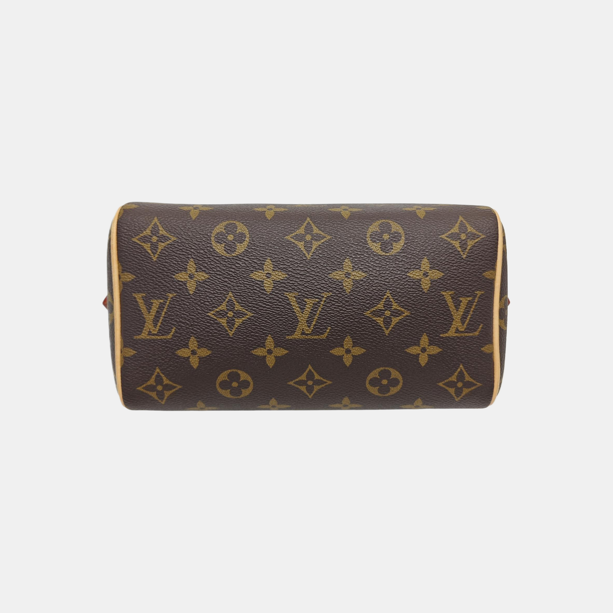 SPEEDY 20 Monogram Coated Canvas Brown