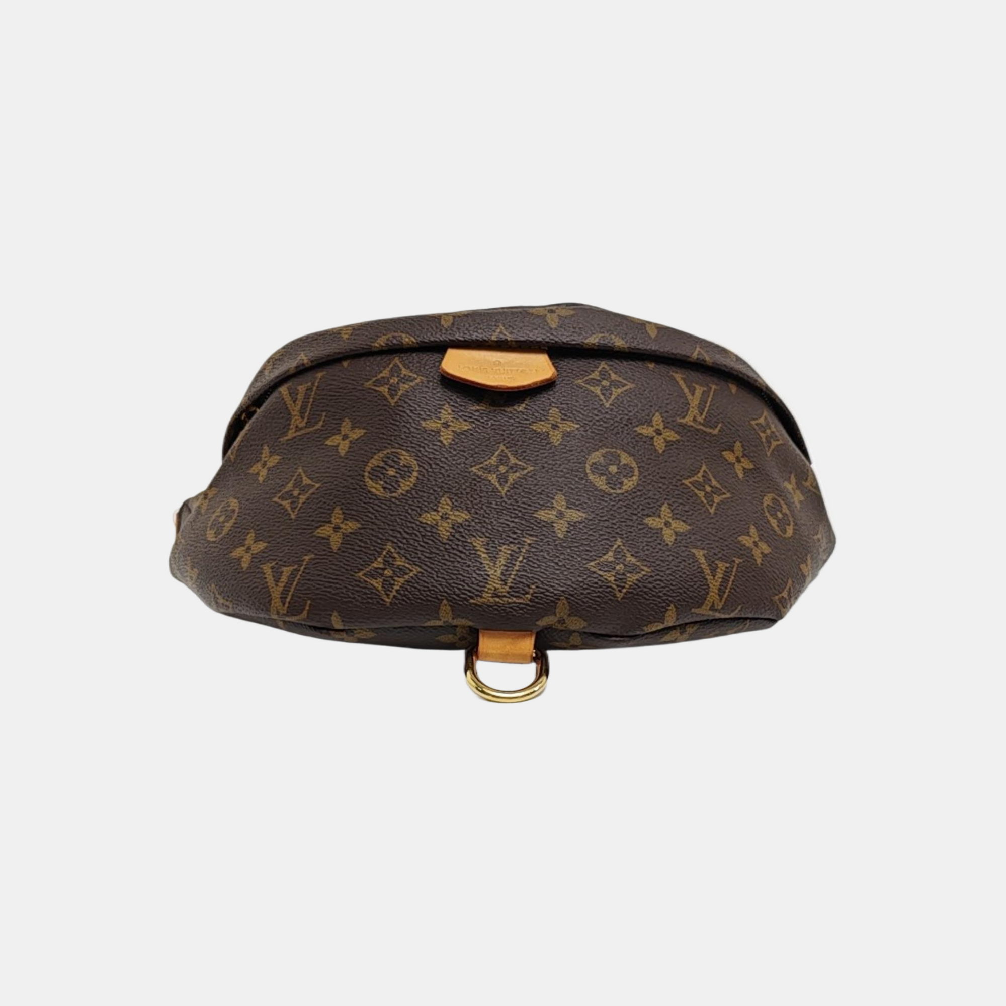 BUMBAG Monogram Coated Canvas Brown