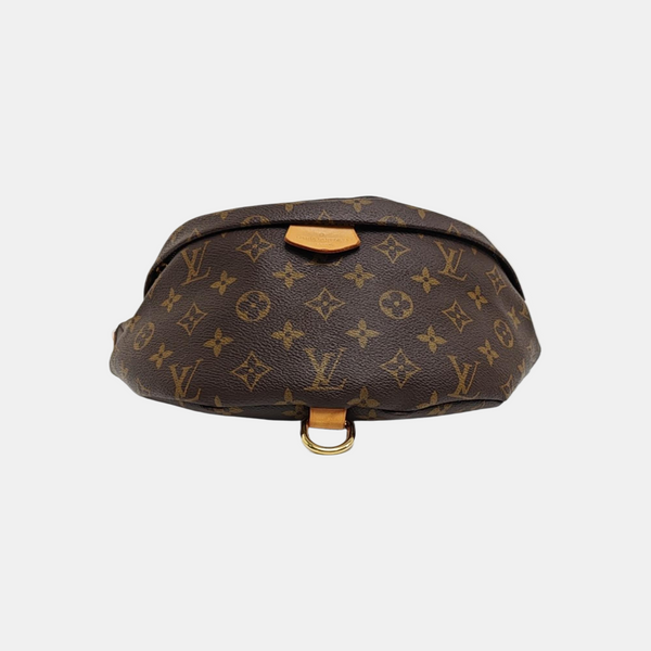 BUMBAG Monogram Coated Canvas Brown