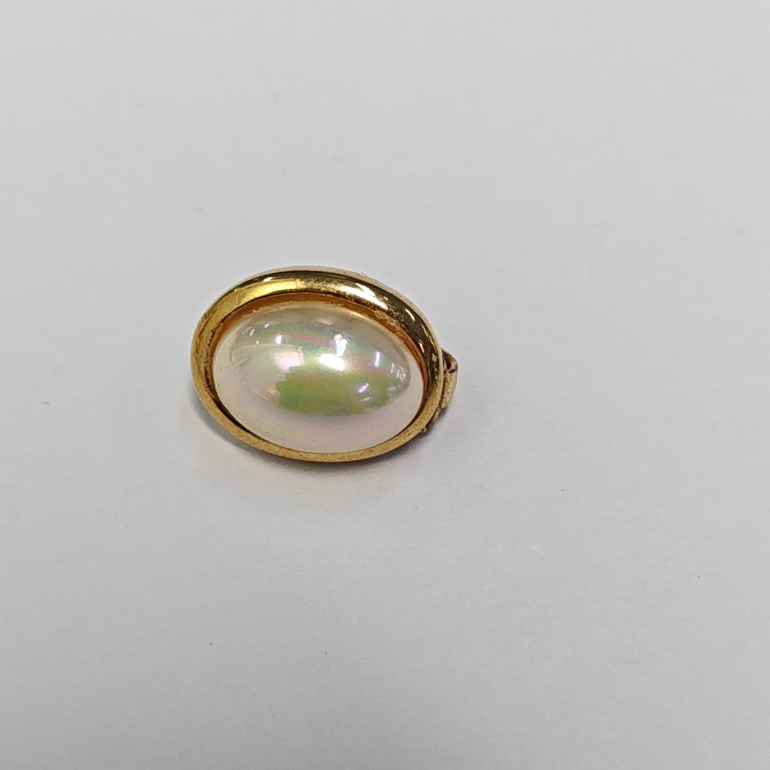 Metal Gold Clip On Earrings