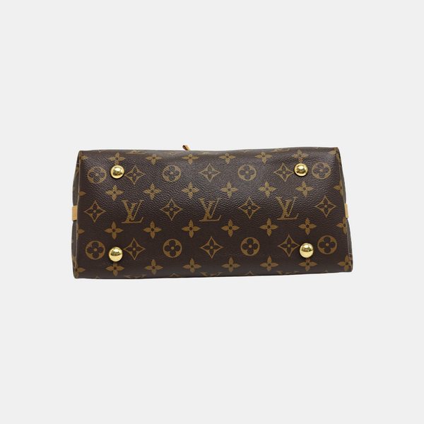 CARRYALL PM Monogram Coated Canvas Brown