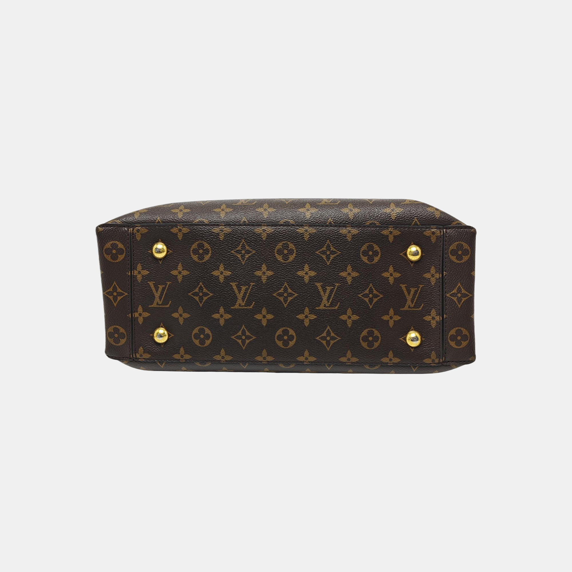 FLOWER Monogram Coated Canvas Brown