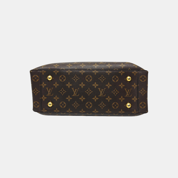 FLOWER Monogram Coated Canvas Brown