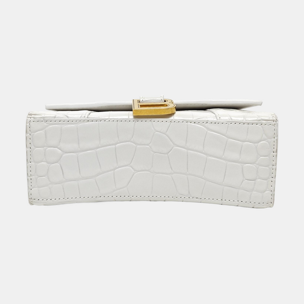Hourglass XS Calfskin White