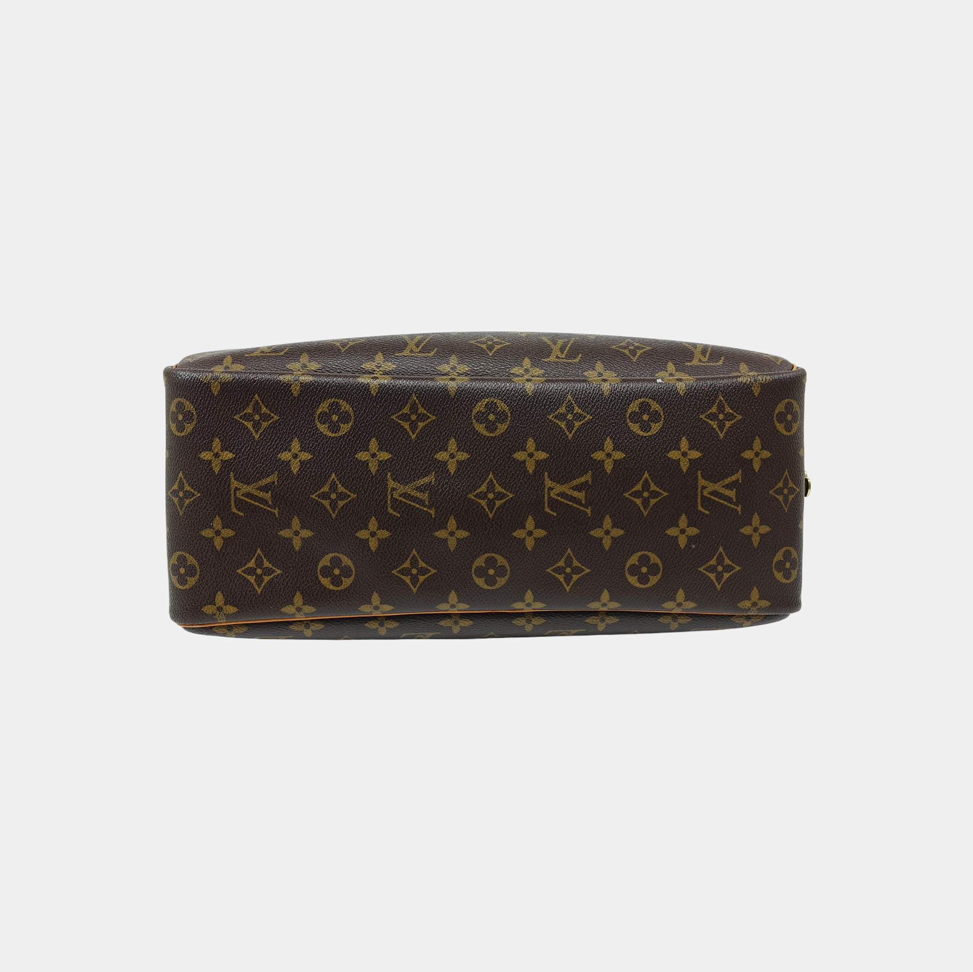 DEAUVILLE Monogram Coated Canvas Brown
