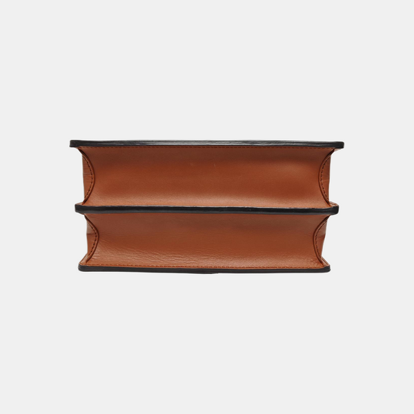 DAUPHINE MM Monogram Coated Canvas Brown