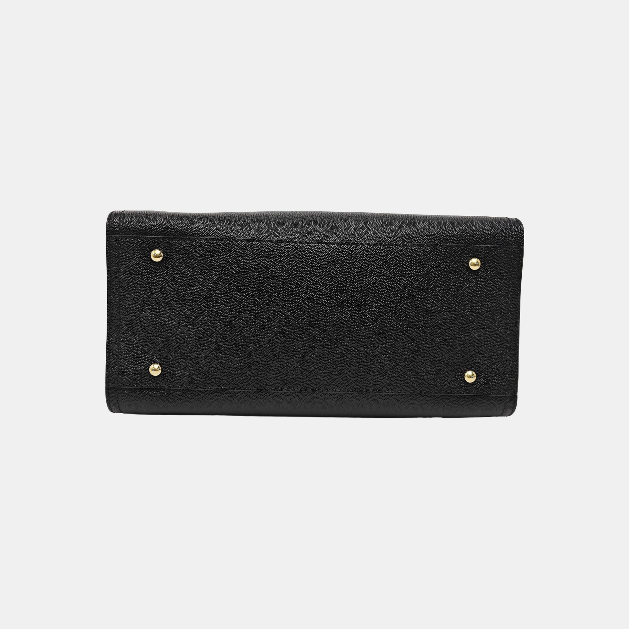 DEAUVILLE Small Calfskin Black