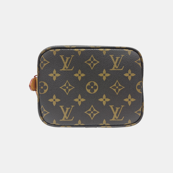 ALL IN Monogram Coated Canvas Brown
