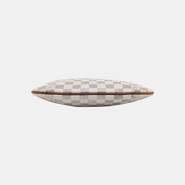 BOSPHORE Damier Azur Coated Canvas White