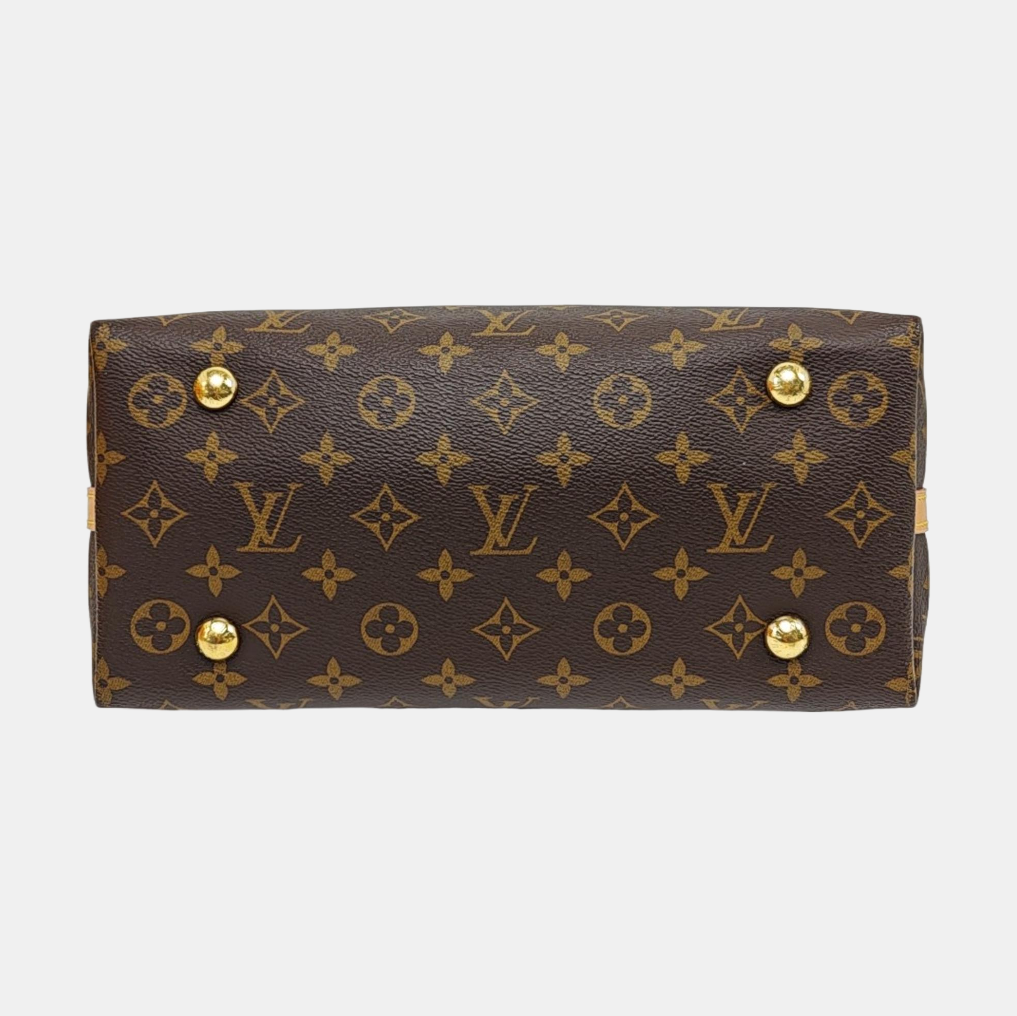 CARRYALL PM Monogram Coated Canvas Brown