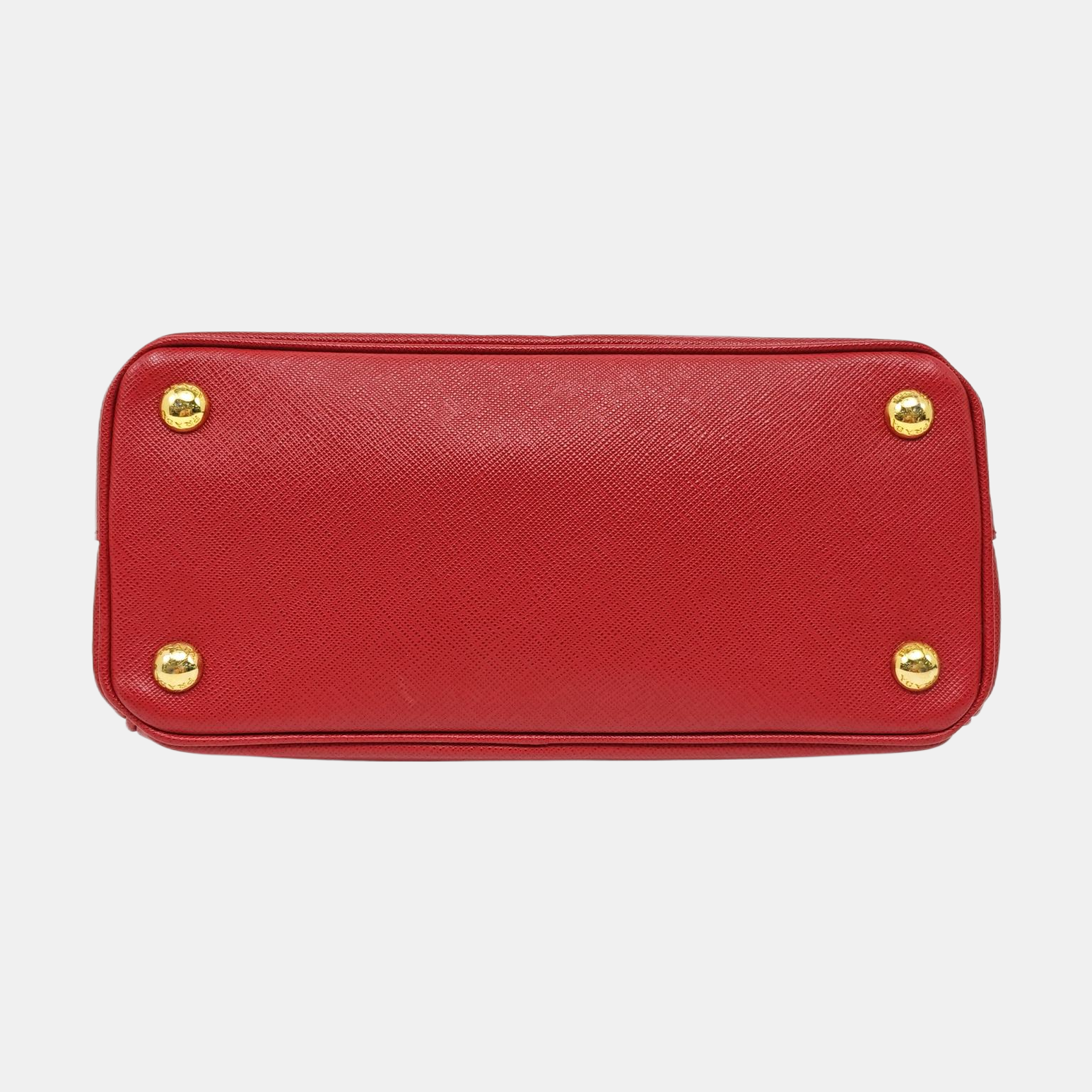 Galleria Small Saffiano Calfskin Red