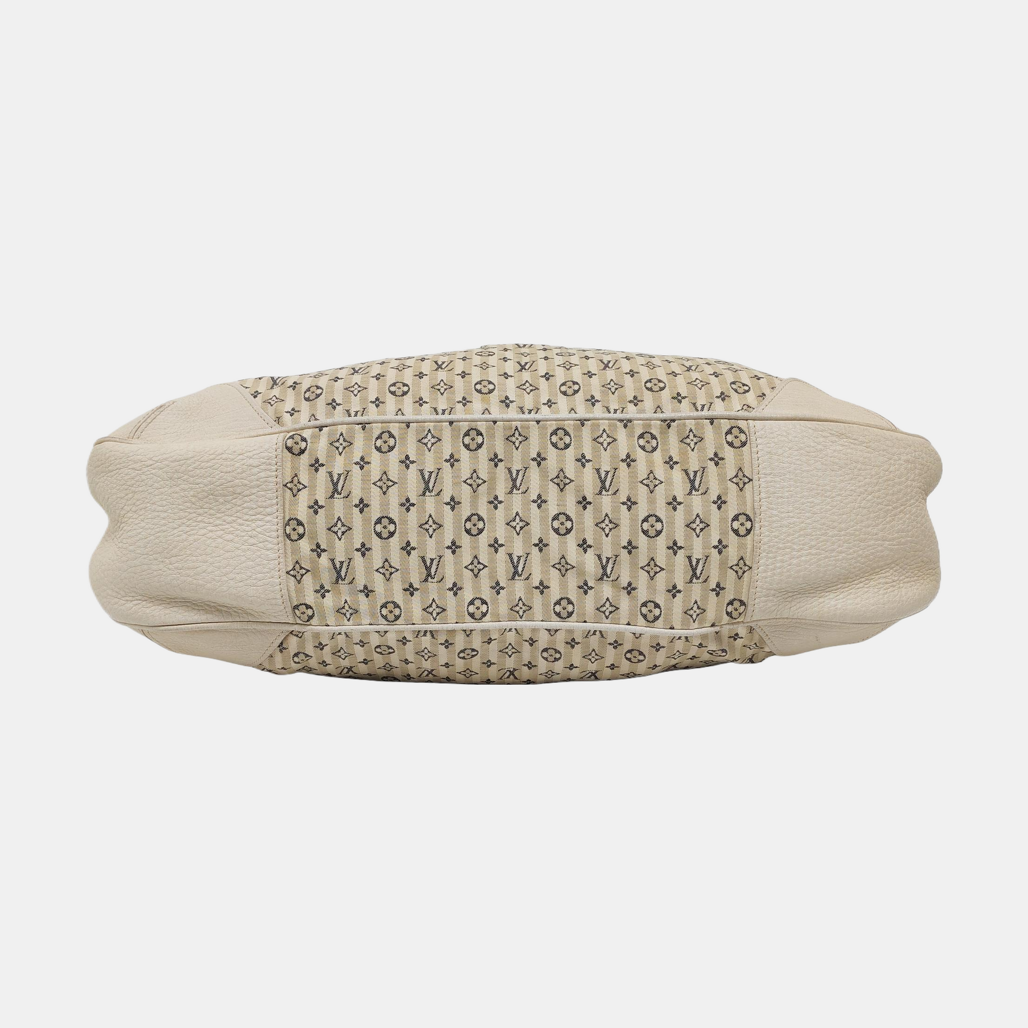CROISETTE SAC MARINA Monogram Canvas White