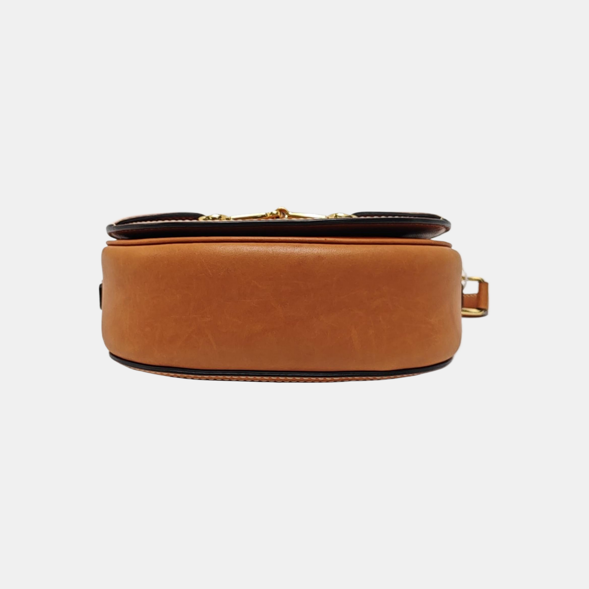 CRÉCY Small Calfskin Brown