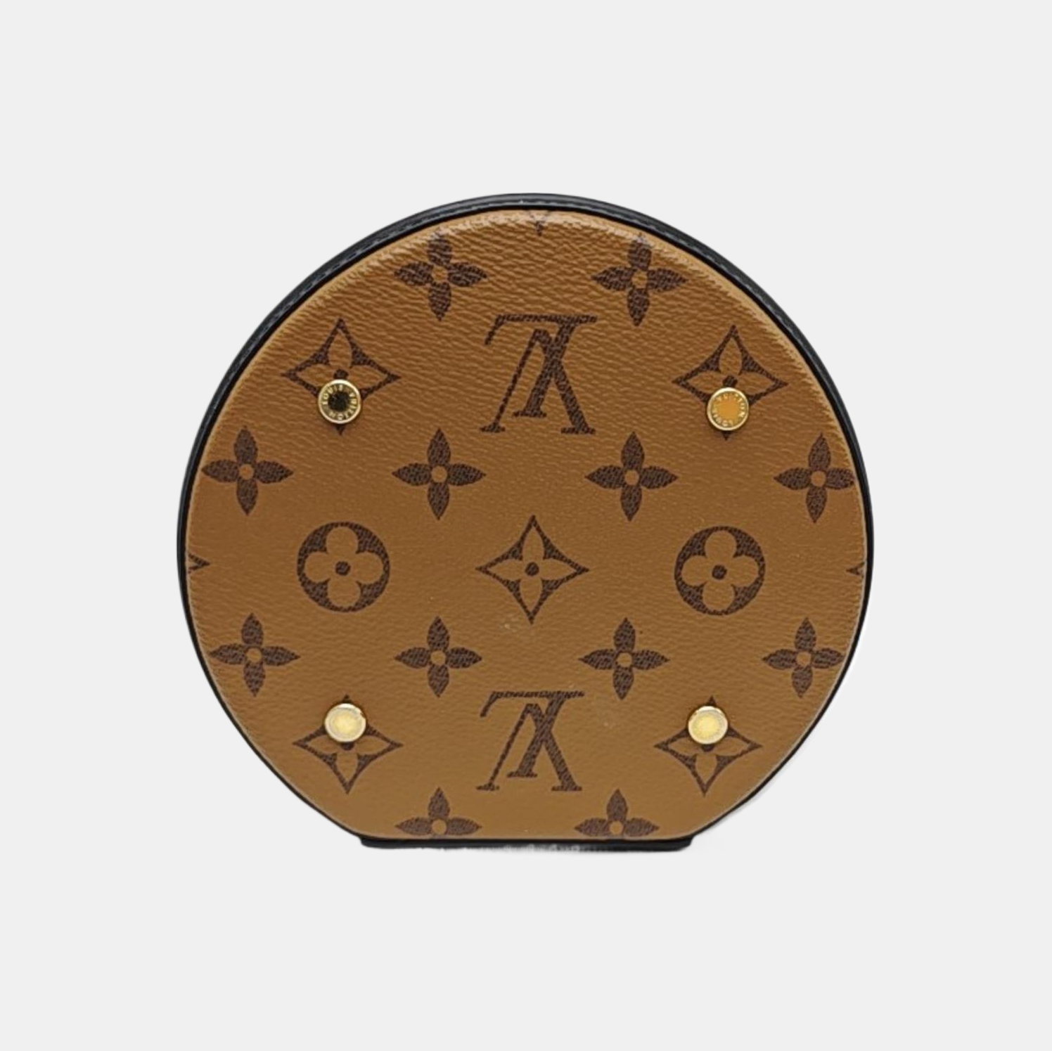 CANNES PM Monogram Coated Canvas Brown