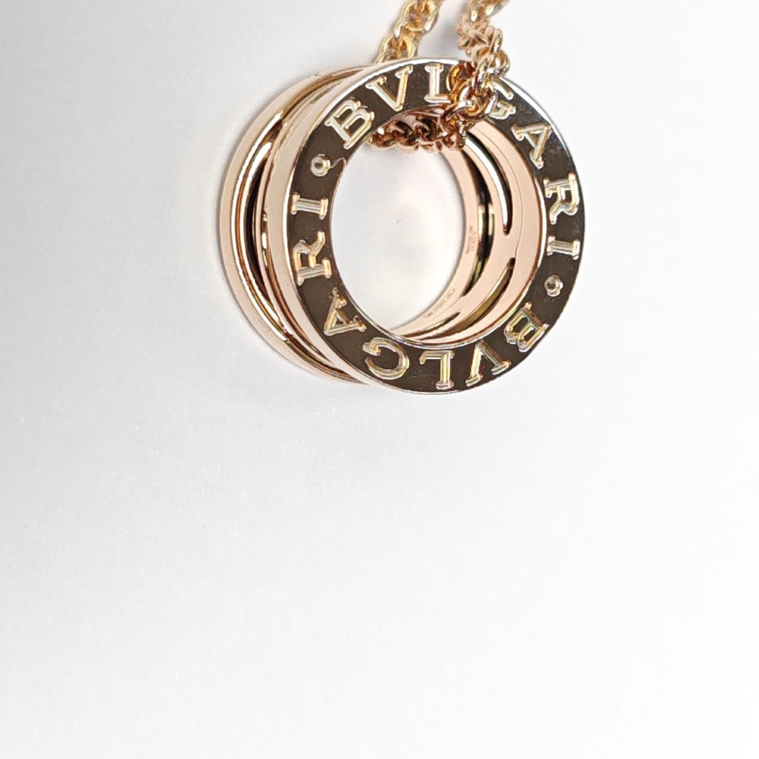 B.ZERO1 18k Rose Gold Necklace