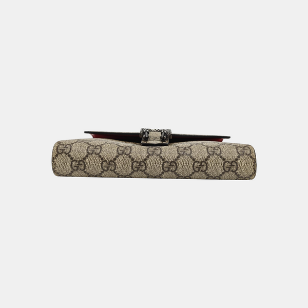 Dionysus Mini Monogram Coated Canvas Black