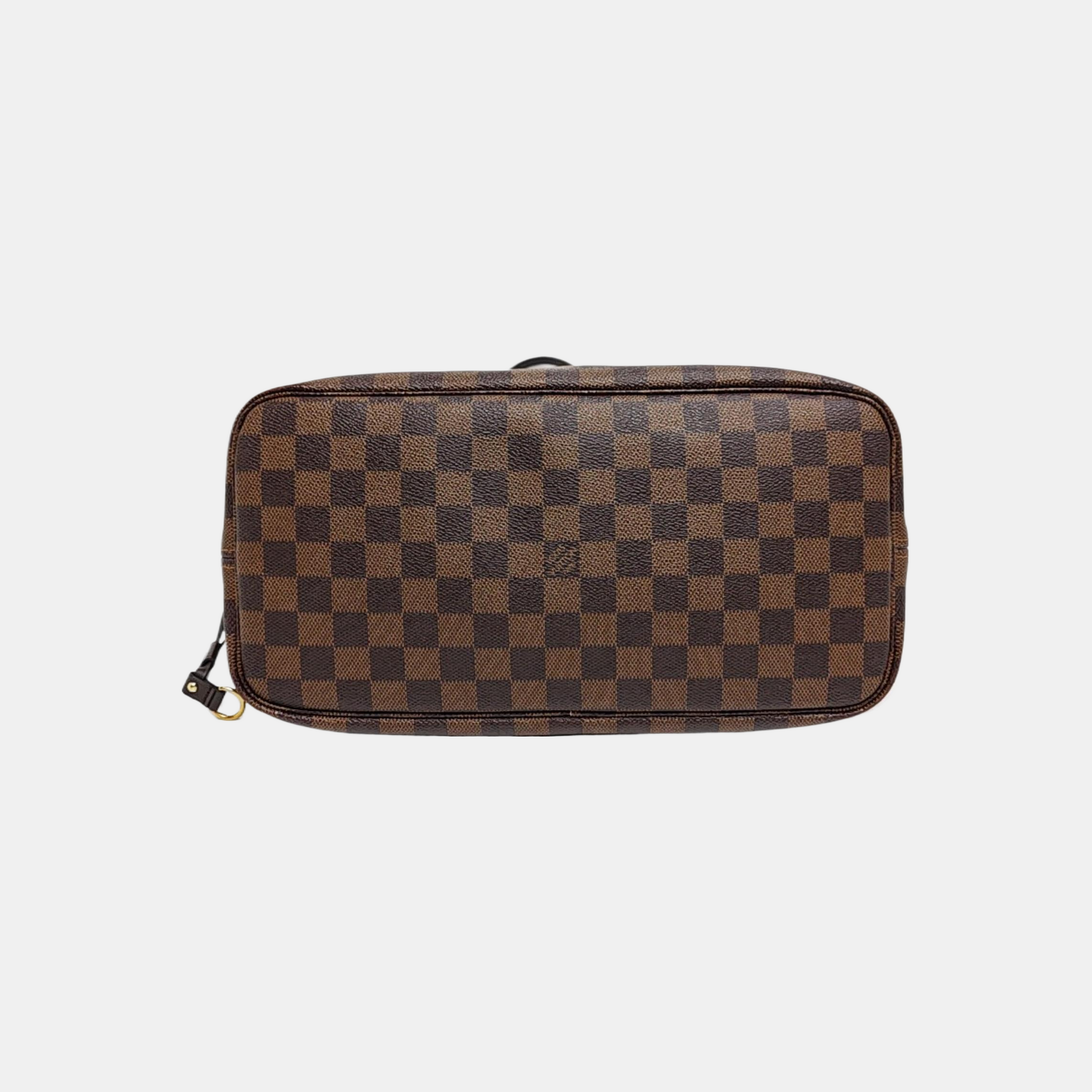 NEVERFULL MM Damier Ebene Coated Canvas Brown