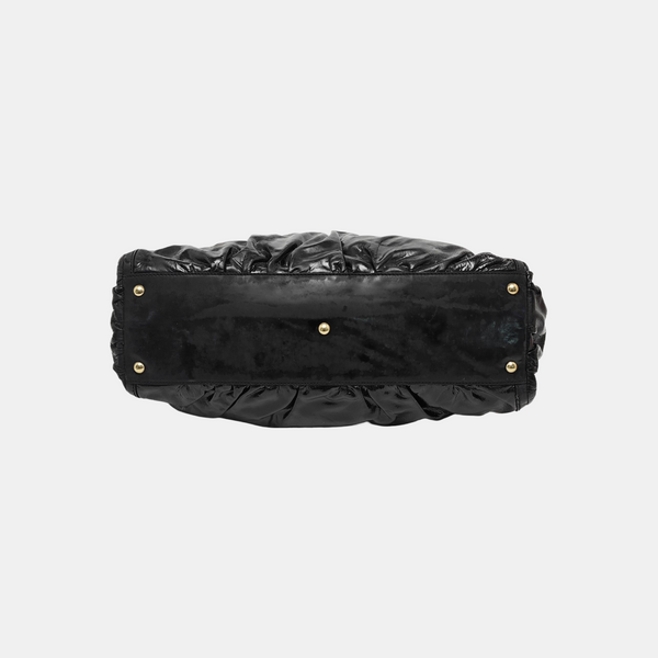 Abbey Patent Leather Black