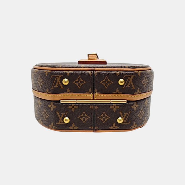 BOITE CHAPEAU PM Monogram Coated Canvas Brown