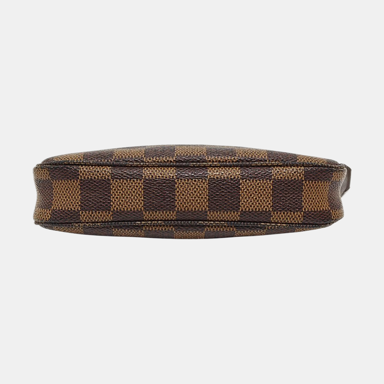 Authenticated pre-owned  ACCESSOIRES MM Damier Ebene Coated Canvas Brown - Clutch at Looply