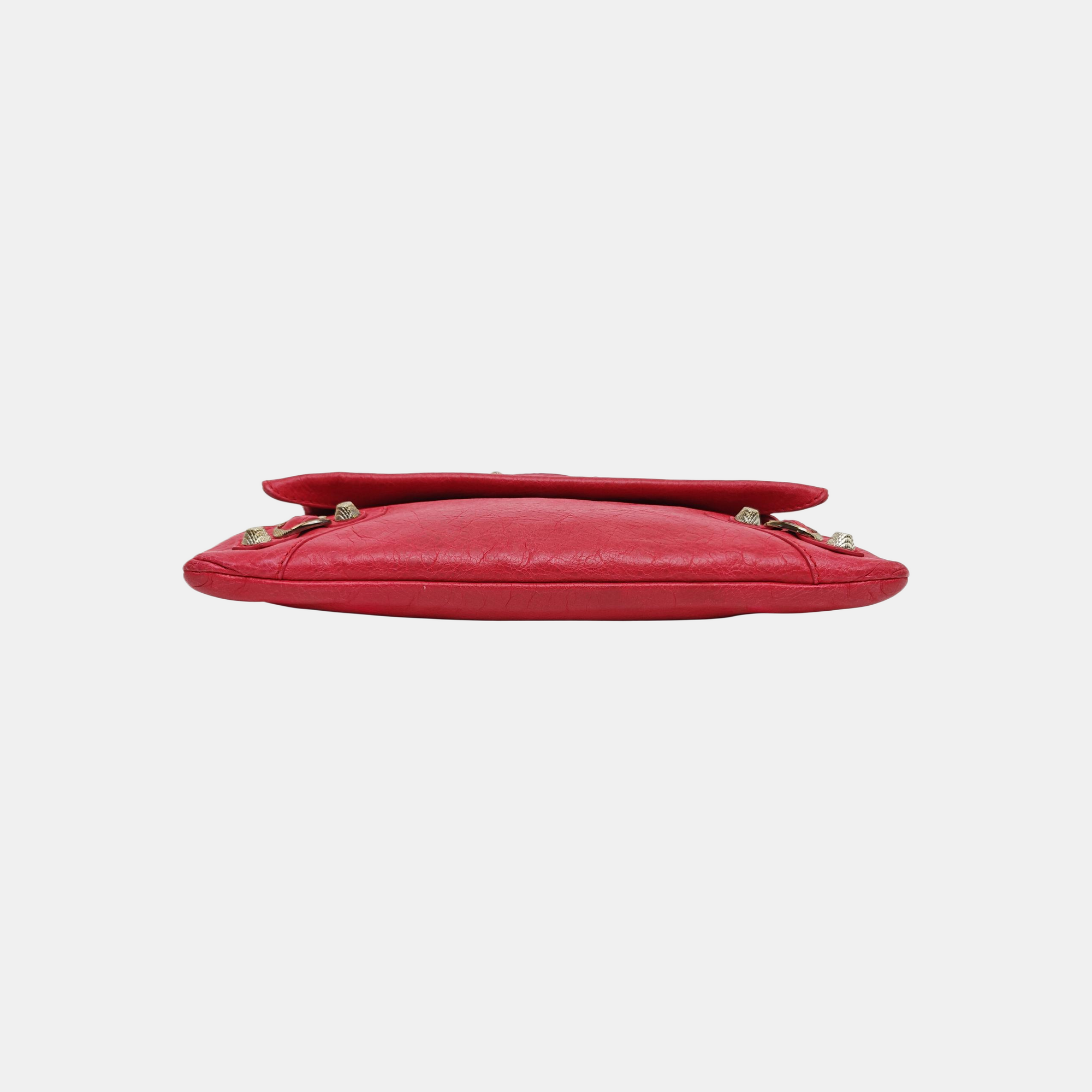 Classic City Small Lambskin Red