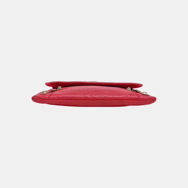 Classic City Small Lambskin Red