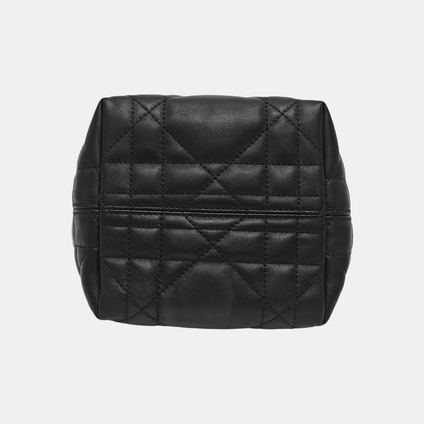 Toujours Nano Cannage Calfskin Black