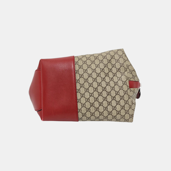 Monogram Coated Canvas Top Handle Bag Black