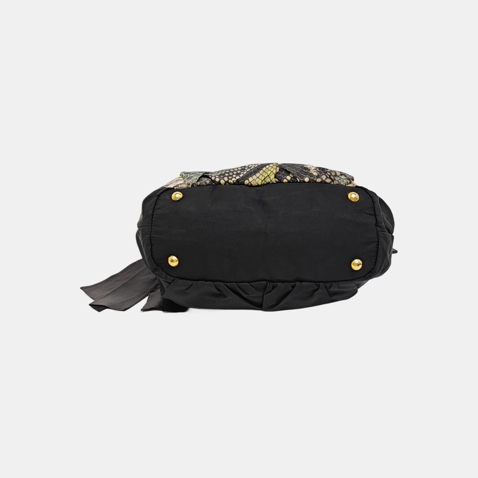 Nylon Shoulder Bag Multicolor