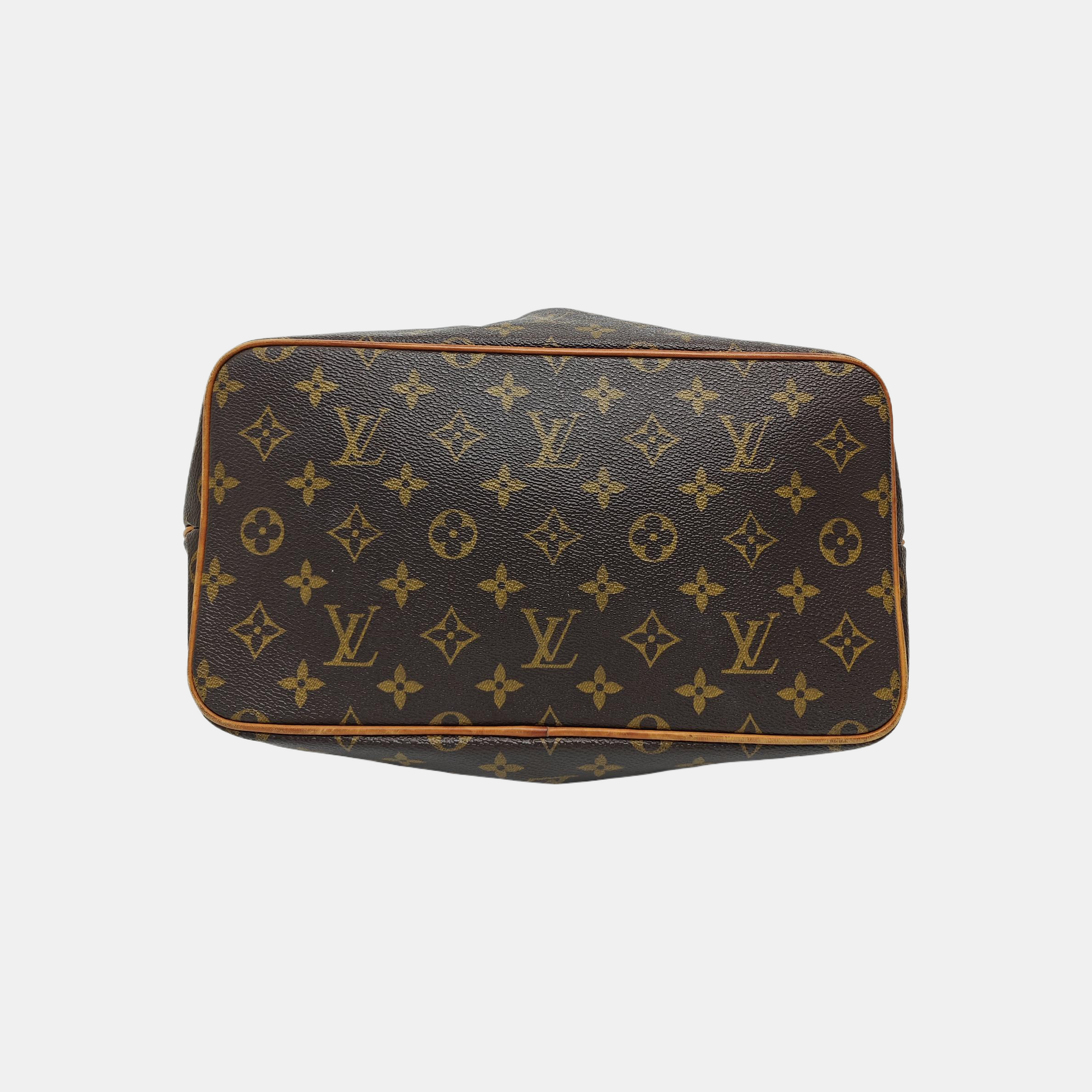PALERMO PM Monogram Coated Canvas Brown
