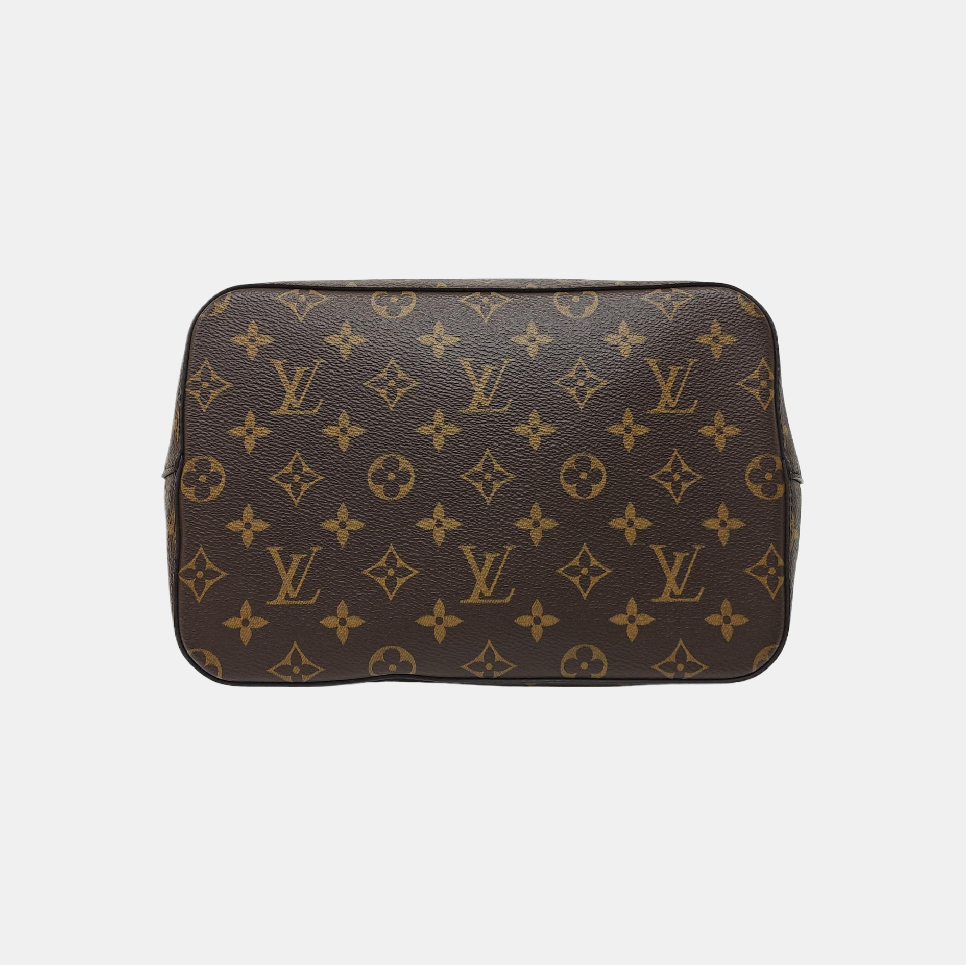 NÉONOÉ MM Monogram Coated Canvas Brown