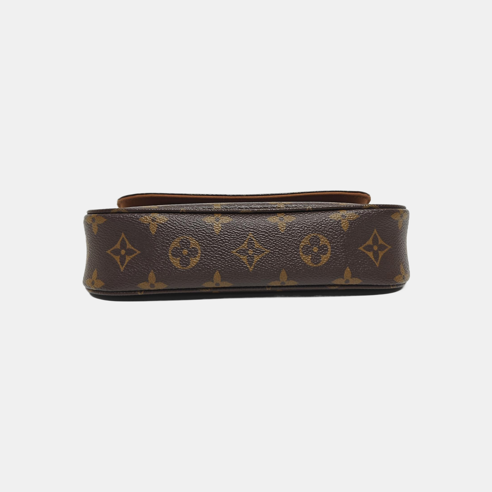 IVY Monogram Coated Canvas Brown