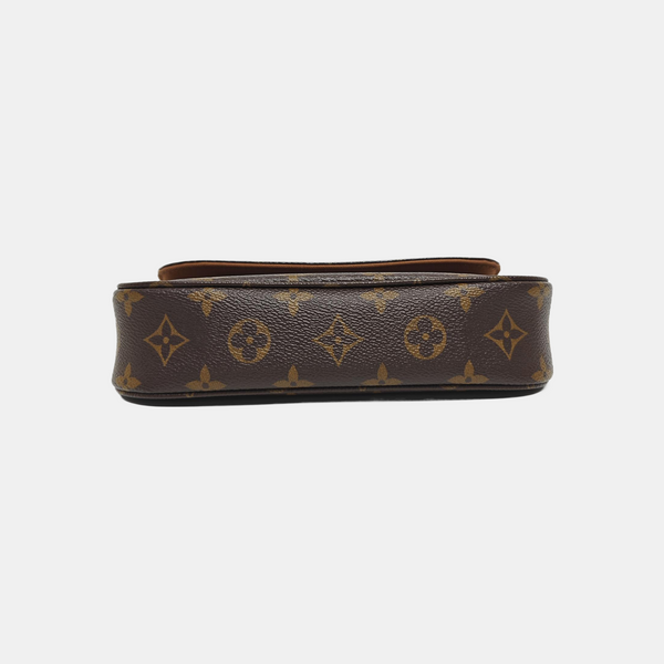 IVY Monogram Coated Canvas Brown