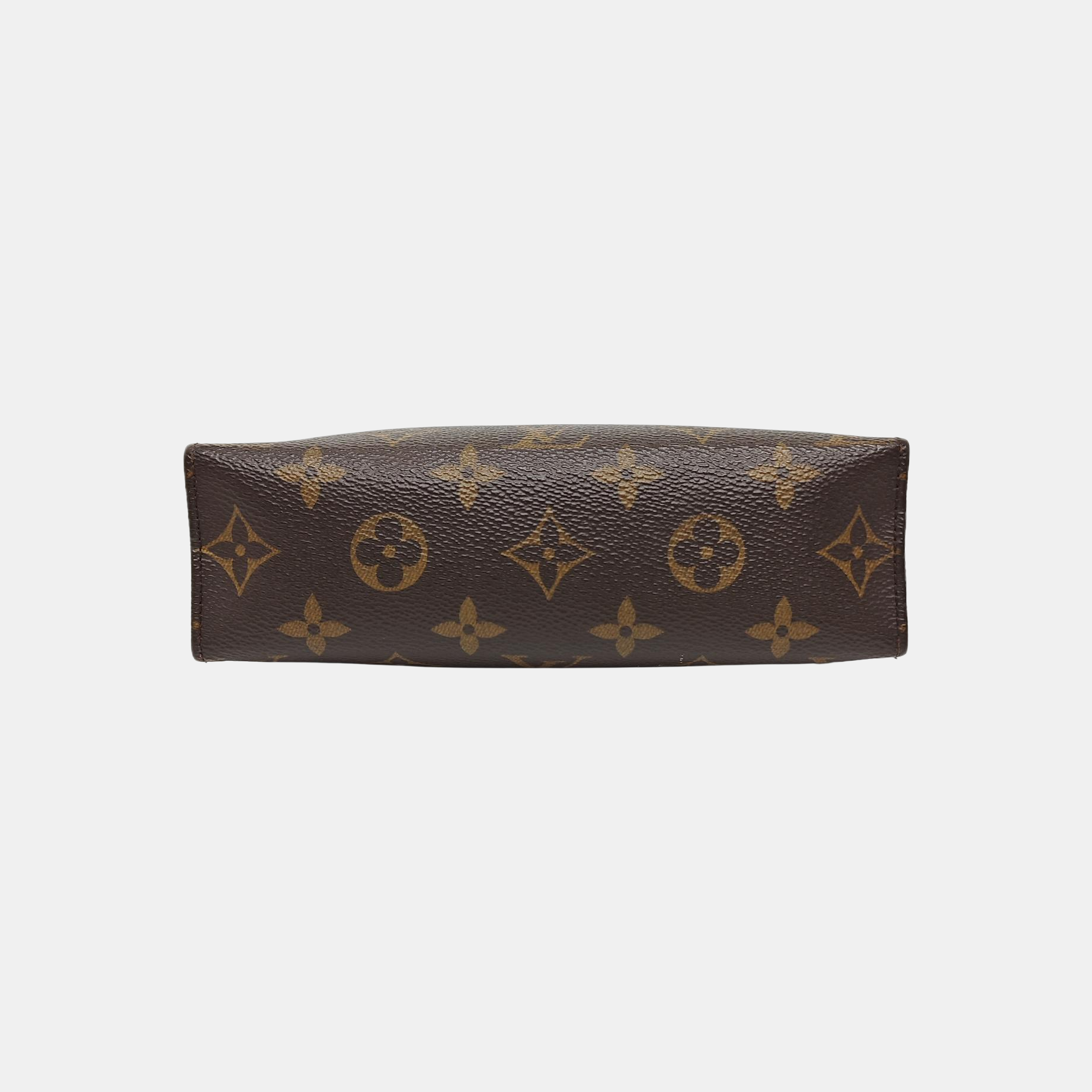 TOILET POCKET 19 Monogram Coated Canvas Brown