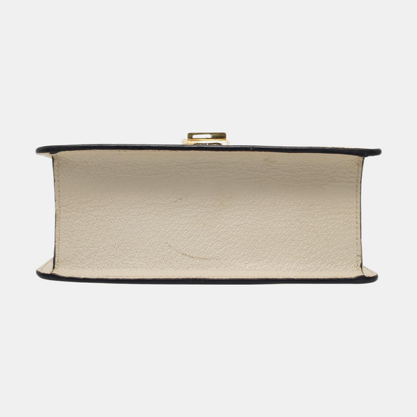 Sylvie Mini Calfskin White