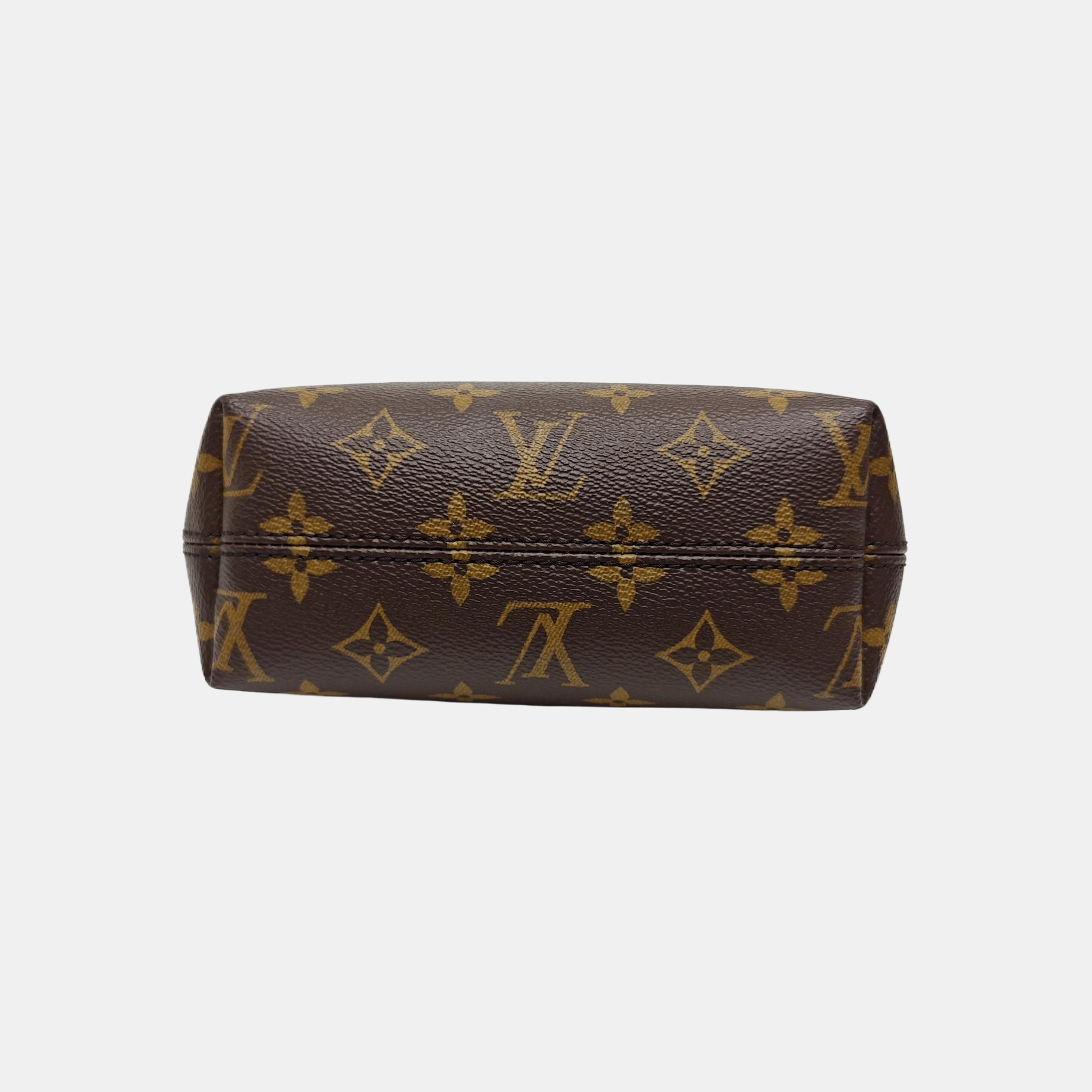 HILLS Monogram Coated Canvas Brown