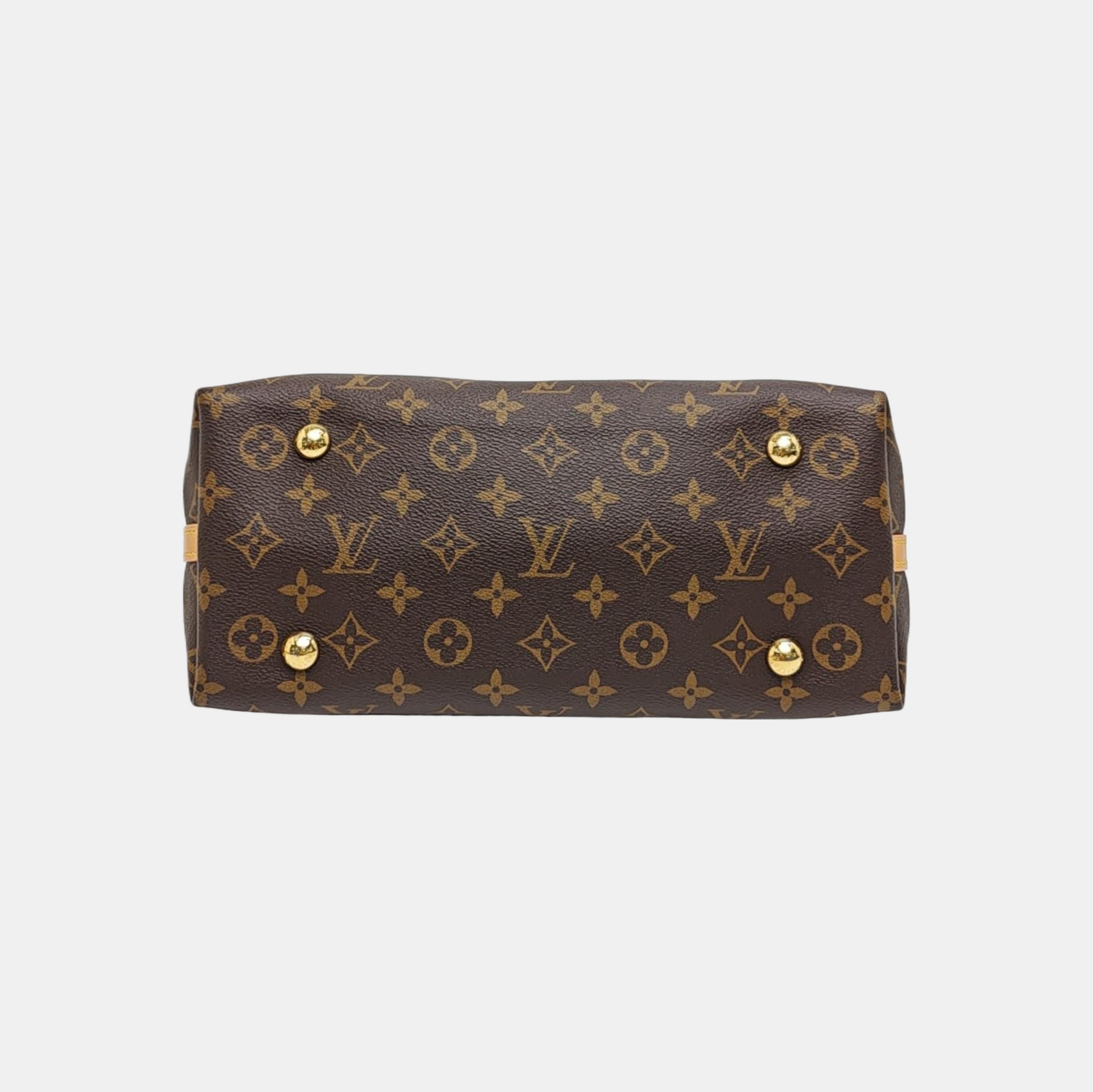 CARRYALL PM Monogram Coated Canvas Brown
