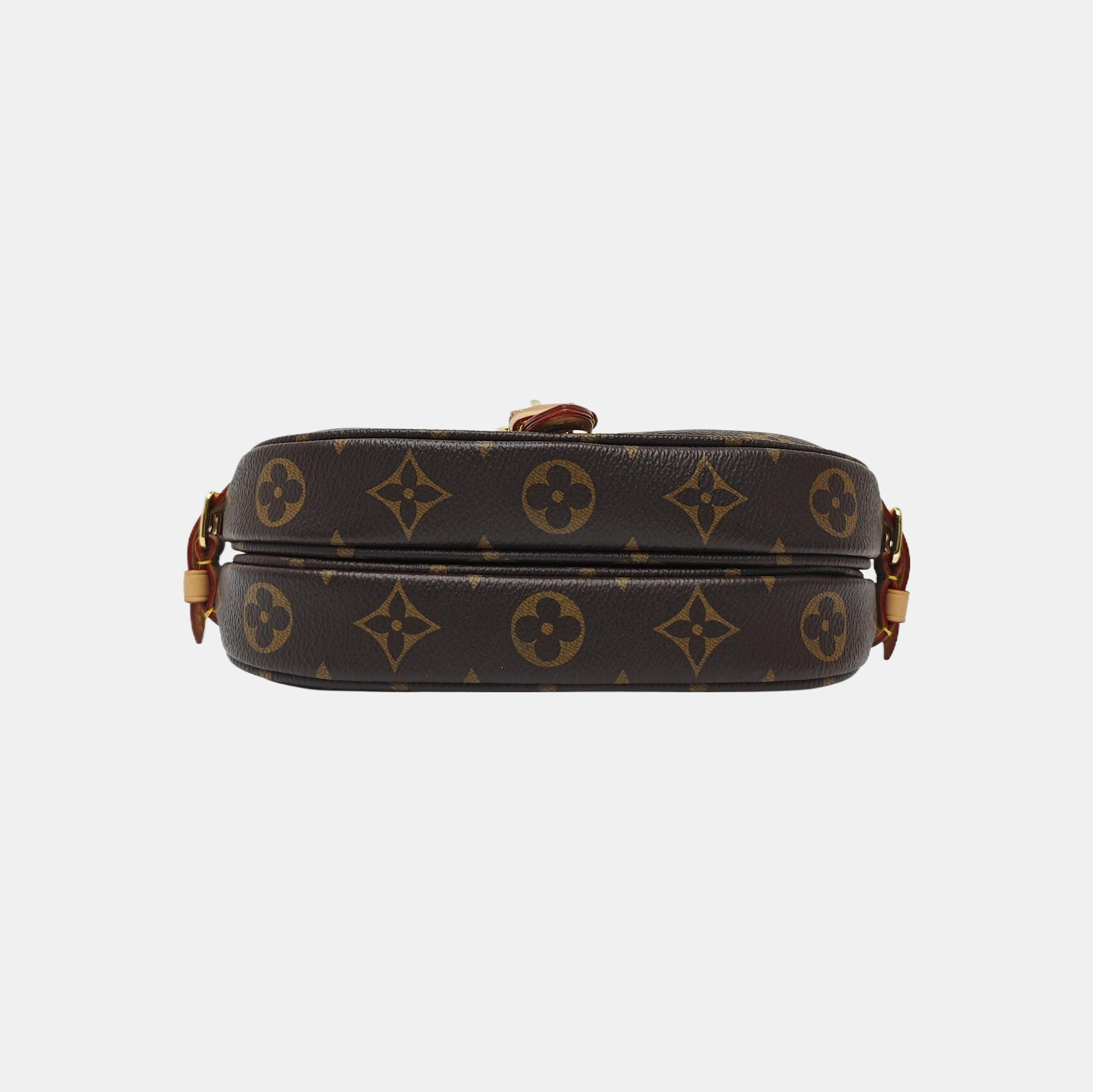 SAUMUR BB Monogram Coated Canvas Brown