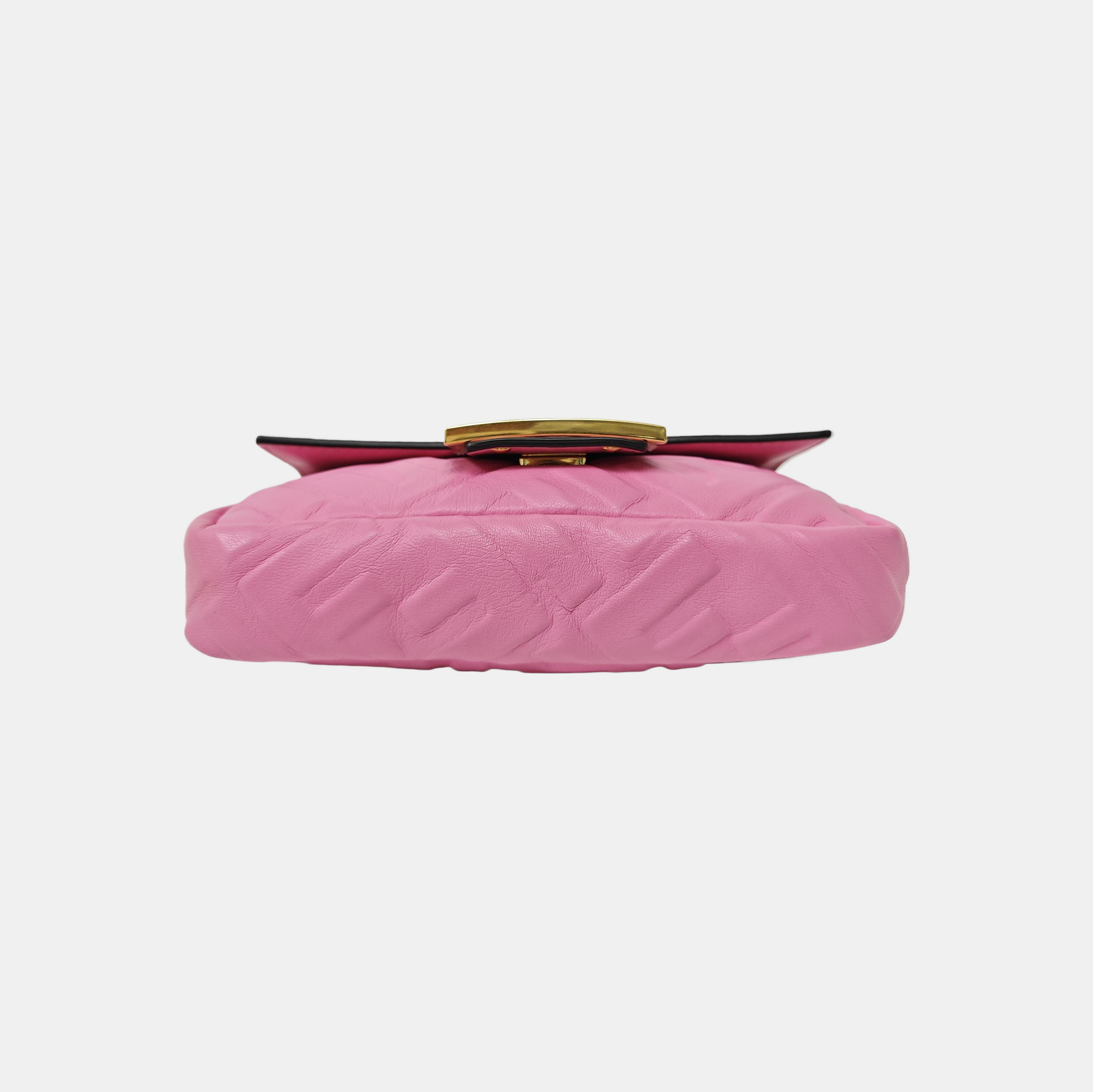 Baguette Mini Lambskin Red