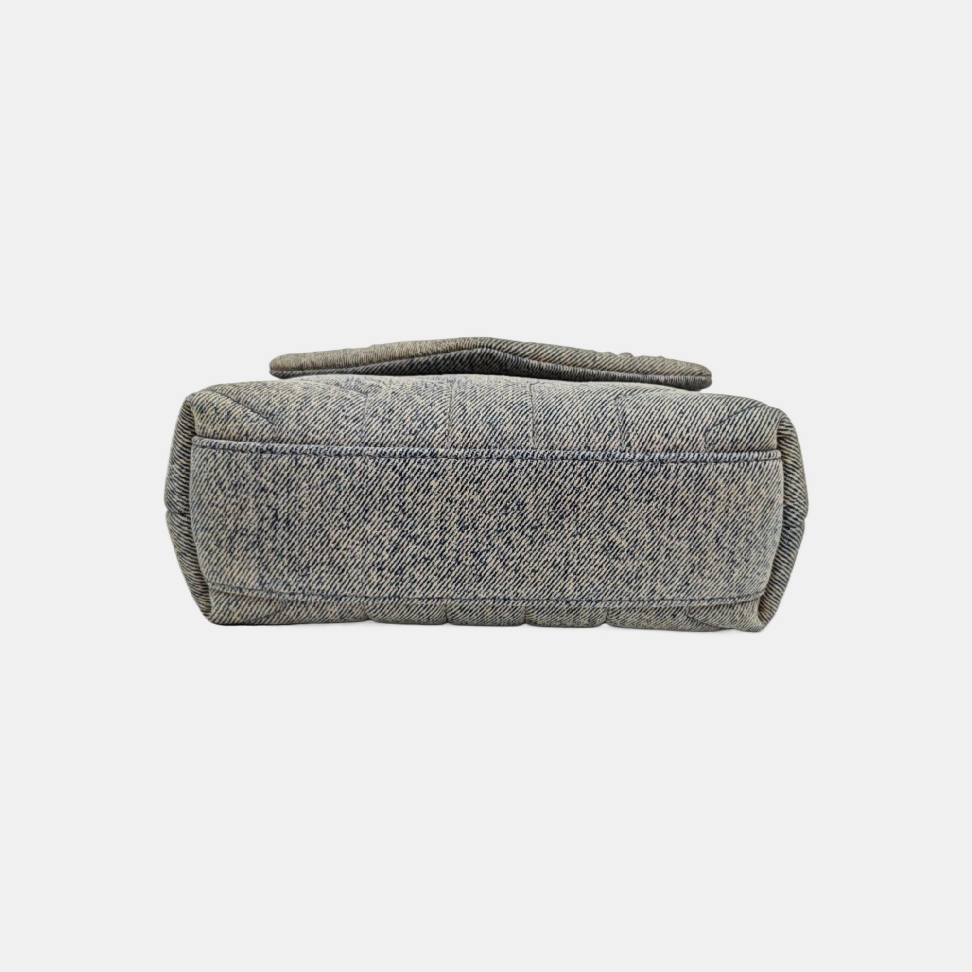 PUFFER Quilted Canvas Blue