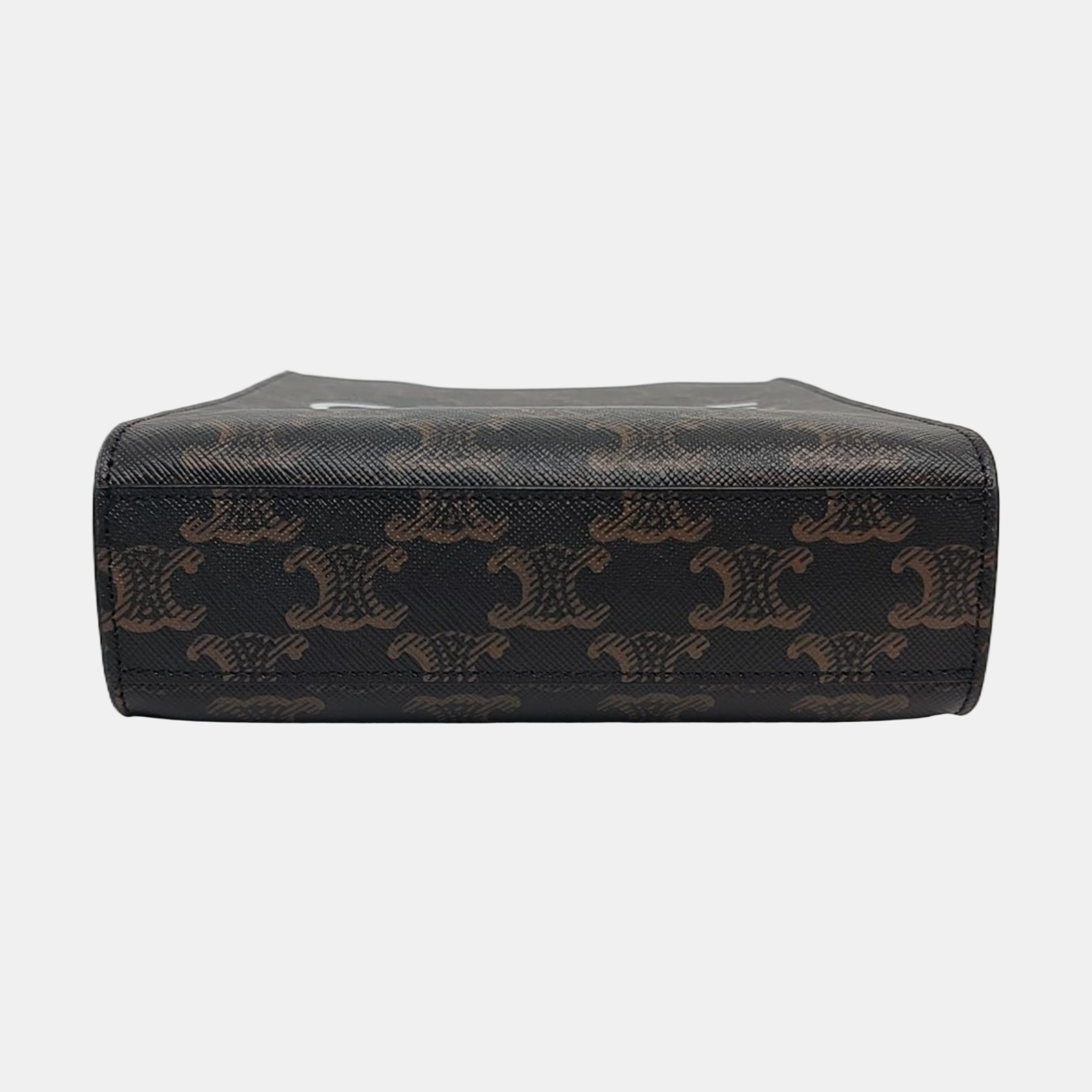 CABAS CELINE Mini Coated Canvas Brown